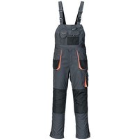 3229 fb. 6310 Herrenlatzhose Größe 58 dunkelgrau/schwarz/orange - Terratrend von TERRATREND