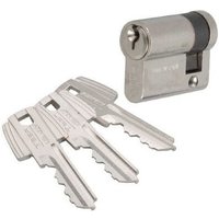 Halbzylinder TESA TE5 - 40x10mm - vernickelt - 50304010N von TESA ASSA ABLOY