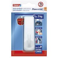 Powerstrips xl' rechteckiger weißer selbstklebender Haken von TESA ASSA ABLOY