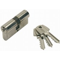 Tesa Assa Abloy - Vernickelter T5C-Zylinder tesa 80mm (30+50) - MV3 variure 78565B - T5C03050N von TESA ASSA ABLOY