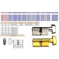 Tesa Assa Abloy - Zylinderprofilknopf T-60 5-LL R15 bot 35x35 lt T65B3535L von TESA ASSA ABLOY