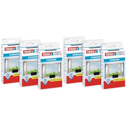 TESA Insect Stop STANDARD Fliegengitter für Fenster im 3er Pack & Insect Stop STANDARD Fliegengitter für Fenster im 3er Pack TESA Insect Stop STANDARD Fliegengitter für Fenster im 3er Pack & Insect Stop STANDARD Fliegengitter für Fenster im 3er Pack von tesa