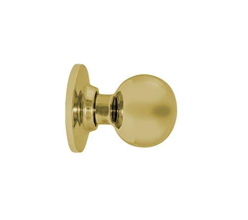 tesa Kugel 3900 Türgriff Kugel 3905 ohne Türdrücker Messing poliert von Tesa Assa Abloy