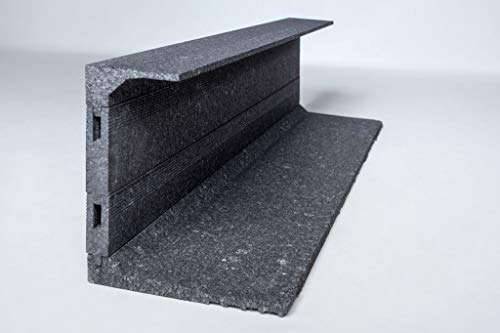 Rollladen Kasten Dämmung 115 cm breit zum Nachrüsten aus Neopor individuell anpassbar für Isolation von TESO