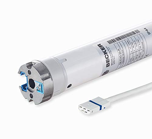 elektronischer Rollladenmotor der neusten Generation, Becker, Evo-lution, R20/17 Evo, 20 Nm, SW60, inkl. 2m Kabel + Gratis Notitzblock Becker (20 Nm - R20/17-Evo-2m Kabel) von TESO