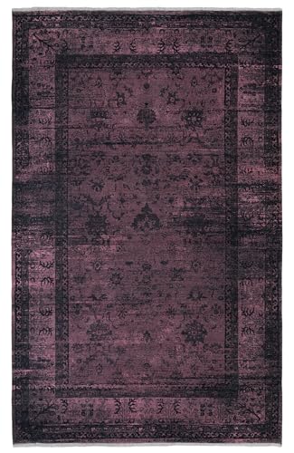 TESSO LIVING Moderner Vintage Boho Teppich Laufer - Bordeaux Rot 80 x 215 cm - Maschinenwaschbar und rutschfest Kurzflor Teppich - bringt Wärme in Wohnzimmer und Schlafzimmer TESSO LIVING Moderner Vintage Boho Teppich Laufer - Bordeaux Rot 80 x 215 cm - Maschinenwaschbar und rutschfest Kurzflor Teppich - bringt Wärme in Wohnzimmer und Schlafzimmer von TESSO LIVING