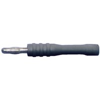 Testec 21012 Messadapter Buchse-Tastkopfspitze - Lamellenstecker 4 mm flexibel Grau von Grau