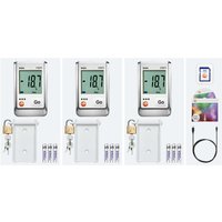 Testo - 0572 1750 175 T1 Set Temperatur-Datenlogger Messgröße Temperatur -35 bis +55 °c von TESTO