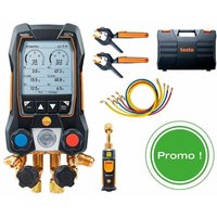 Testo - Angeschlossenes Kit 557S mit Schläuchen für intelligentes elektronisches Maniflod 0564 5572 von TESTO