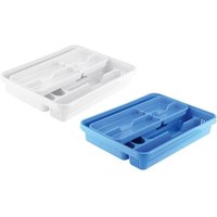 Besteckkasten 2fach farbig sortiert Besteckkasten 2fach farbig sortiert von TESTRUT