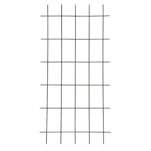 Testrut Gitterspalier Metallspalier Rankgitter Rankhilfe 150 X 45 CM braun von TESTRUT