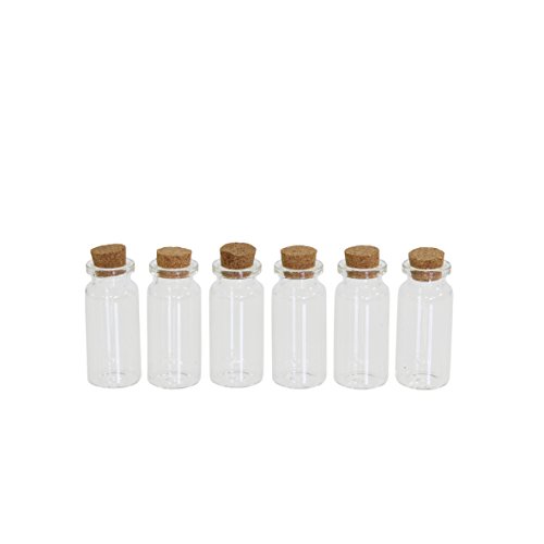 Testrut Mini-Flaschen mit Korkverschluss, 6 STK. von TESTRUT