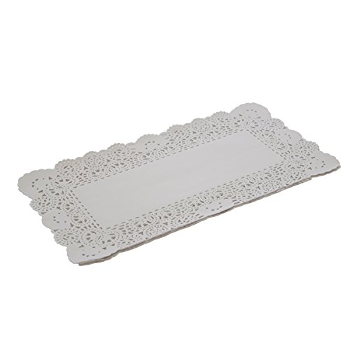Tortenspitzen 40 x 20 cm weiß 12 Stück von TESTRUT