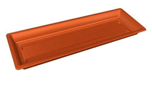 Untersetzer für Blumenkasten Kunststoff grün terra anthr braun weiß 40 60 80 100 von TESTRUT