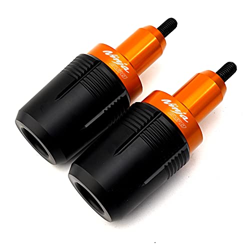 TESTUN W 2 stücke for Kawasaki Ninja 650 for NINJA650 2017-2023 2022 Motorrad Zubehör Sturzpads Fallschutz Crash Protectors Y (Color : Orange) von TESTUN