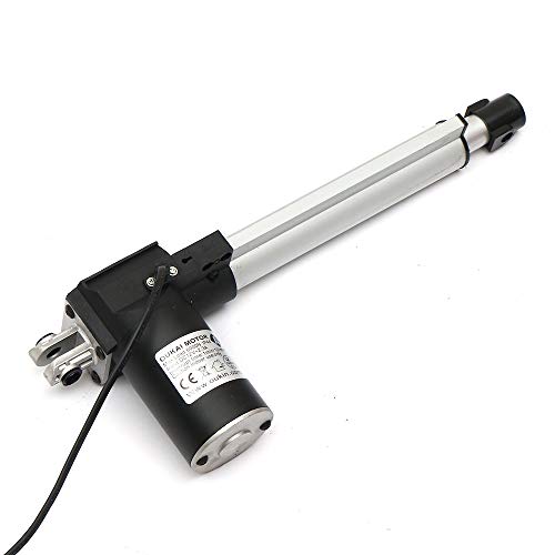 TESUGN Linearantrieb Linearmotor, 12V 500mm Verstellantrieb Linear Actuator Motor Elektrische Türöffner, Hub Hochleistungs 6000N Linearantrieb Elektrischer Linearaktuator Elektrischer Putter Motor von TESUGN