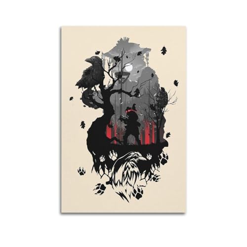 TESUXYEHH Apex Hound Legend Poster, dekoratives Gemälde, Leinwand, Wandposter und Kunstdruck, moderne Familienschlafzimmer-Dekoration, Poster, 20 x 30 cm von TESUXYEHH