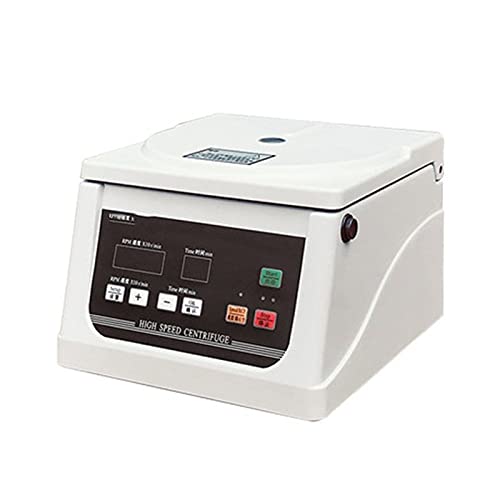 Benchtop-Zentrifugen-Labor-Micro-Hochgeschwindigkeits-Zentrifugen-Flüssig-Partikel-Rapid-Trennungsgeräte, Labor, Schule, Wissenschaft(Main engine+12 * 1.5ml/2.2ml rotor) von TETEOM