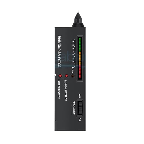 DC 9V Diamanttester-Sondenstift Mohs-Härteprüfer Wärmeleitfähigkeitstester Tragbares Identifikations- Und Prüfwerkzeug Präzise digitale Instrumente von TETEOM