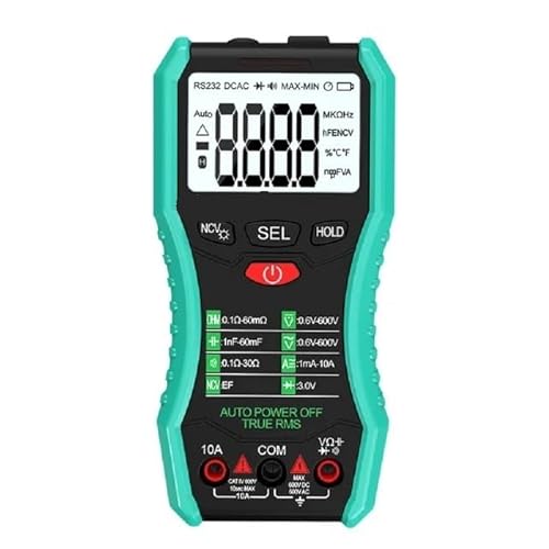 Digitales Multimeter, berührungslos, Spannung, Kapazität, Widerstand, AC/DC-Spannungsprüfer, Spannungsprüfer von TETEOM