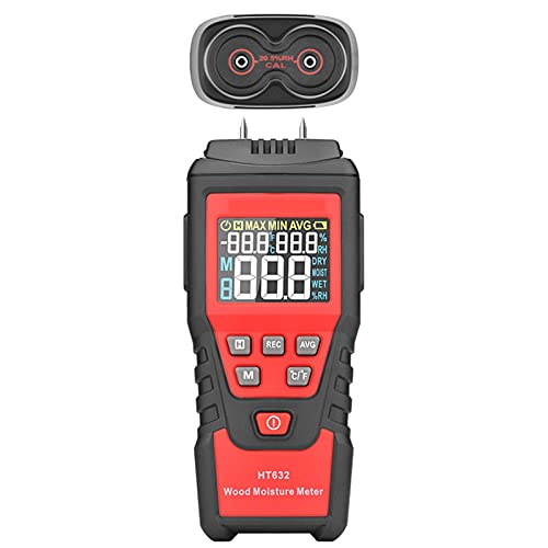 Digitalholz-Feuchtigkeitszähler Timber-feuchter Detektor Beton Mörtelmaterialien Hygrometer Digitalholz-Feuchtigkeitszähler Timber-feuchter Detektor Beton Mörtelmaterialien Hygrometer von TETEOM