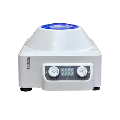 Elektrische Blutzentrifuge Prp Plasmazentrifugenmaschine 4000 U/min Digitale medizinische Zentrifuge Laborzentrifugenröhrchen 900-1s, Labor, Schule, Wissenschaft von TETEOM