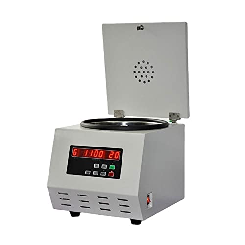 Elektrische Zentrifuge PRP. Schönheitszentrifuge Kleine Kapazität Box Desktop High Speed ​​Kleine Zentrifuge 1600 0R / RIM, Labor, Schule, Wissenschaft(Main machine+12 * 1.5ML rotor) von TETEOM