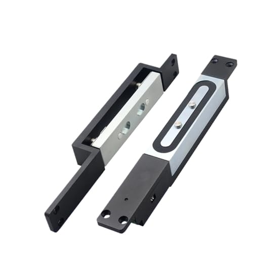 Elektromagnetisches Schloss 12/24 V Magnetisches Scherschloss 1200 kg Intelligentes Elektroschloss Türzugangskontrollsystem NO NC COM Türkontaktsignalausgang Zeitverzögerung von TETEOM