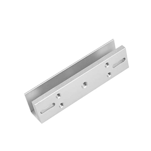 Elektromagnetisches Schloss 12V Elektromagnetische Schlösser 180KG/350lbs Elektrisches Magnetschloss ZL U-Halterung for elektronisches Türzugangskontrollsystem Wasserdicht(U Bracket ONLY) von TETEOM