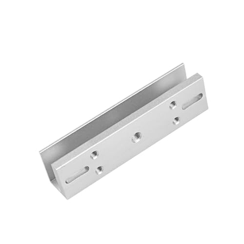 Elektromagnetisches Schloss 180 kg/350 lbs Elektromagnetische Schlösser 12 V Elektrisches Magnetschloss ZL U Halterung for Elektronisches Türzugangskontrollsystem Wasserdicht(U Bracket ONLY) von TETEOM