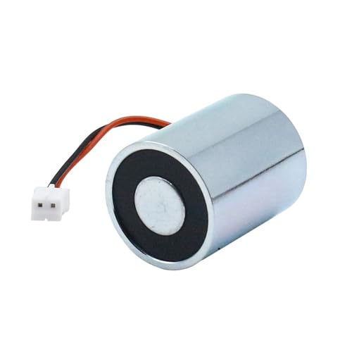 Elektromagnetisches Schloss DC12V Elektromagnet Kleines Magnetschloss 4,5 kg Magnetkraft Mini Elektromagnetisches Schloss Ausschaltmagnetkraft verschwindet von TETEOM