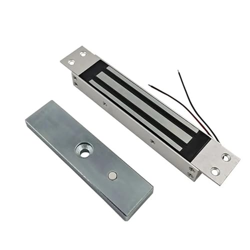 Elektromagnetisches Schloss Eingebettetes Magnetschloss, 180 kg, Verwendung for Holztüren, Metalltüren, Zugangskontrollsystem, Haltekraft: 180 kg (350 BS) von TETEOM