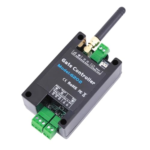 Elektromagnetisches Schloss G202 GSM 2G/4G Toröffner Relais WiFi Controller 12V Ferntürzugang for Garagentore Fensterläden(GSM 2G) von TETEOM
