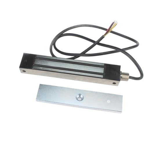 Elektromagnetisches Schloss IP67 Wasserdichtes elektrisches Magnetschloss, 280 kg, DC 12 V, Einzeltür, elektromagnetische Haltekraft, Zugangskontrollschloss Elektromagnetisches Schloss IP67 Wasserdichtes elektrisches Magnetschloss, 280 kg, DC 12 V, Einzeltür, elektromagnetische Haltekraft, Zugangskontrollschloss von TETEOM