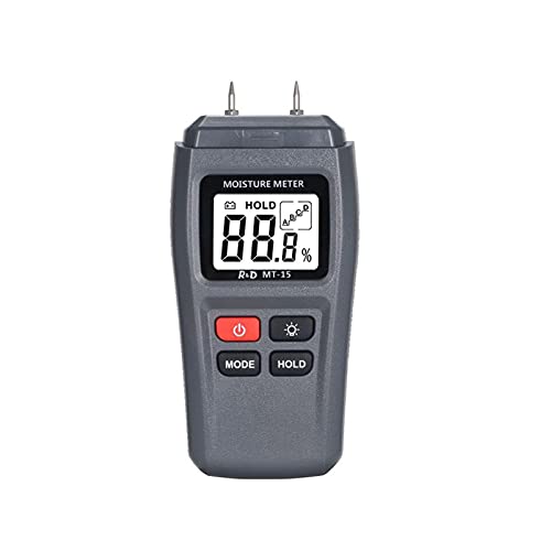 Holzfeuchter-Tester-Nadel-Typ-Holzkarton-Hybridwand-Hygrometer von TETEOM