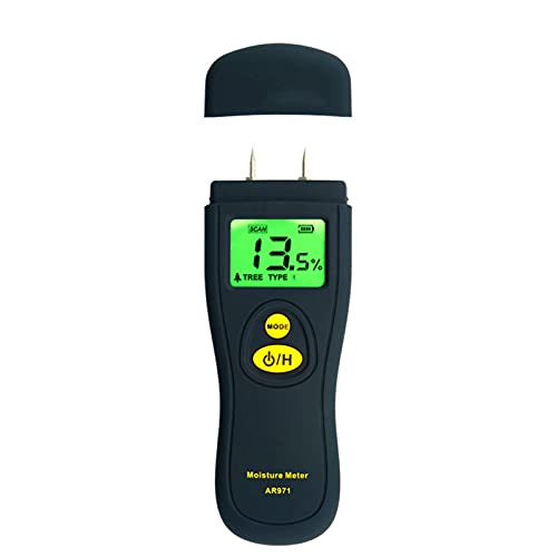 Holzfeuchtigkeitsmessgerät Feuchtigkeits-Inhalt Tester Holz, Baustoff digitales Feuchtigkeitsmesser Holzfeuchtigkeitsmessgerät Feuchtigkeits-Inhalt Tester Holz, Baustoff digitales Feuchtigkeitsmesser von TETEOM