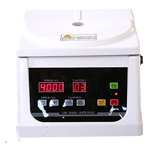 Labor-Labor-Labor-Labor-Labor-Digitalanzeige mit niedriger Speder-Zentrifuge, Labor, Schule, Wissenschaft(Host+12x5/7ml vacuum tube) von TETEOM