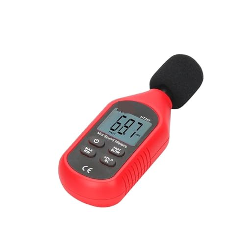 Lärm Messgerät Db Meter 30~130dB Mini Audio Sound Level Meter Dezibel Monitor von TETEOM
