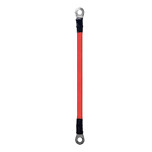 Linearantrieb, Batterie-Wechselrichter-Verbindungskabel 8 6 4 2 AWG Jumper-Starterkabel for Autobatterie-USV-Wechselrichter M8 M6 M10 Hochstromkabel(Rood,50CM,6AWG-16mm2-M8) von TETEOM