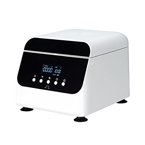 Low-Speed-Großraum-Zentrifuge, Klein 4000 Rpm Laboratory Fat Beauty PRP Abscheider Separator, Labor, Schule, Wissenschaft(Smart 100ml*4) von TETEOM