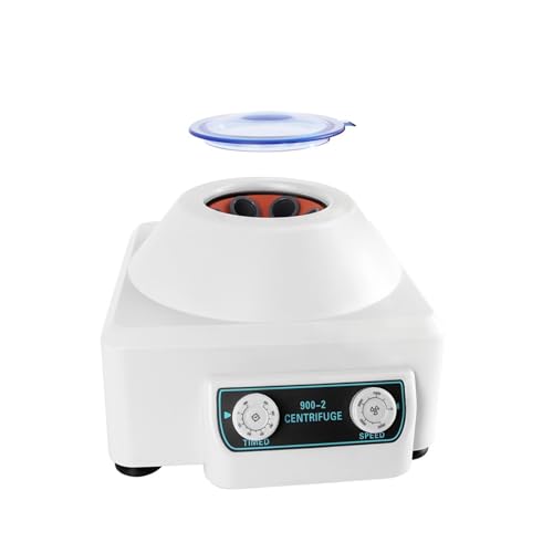 Medizinische Zentrifuge Laborblutzentrifuge Digitale PRP-Plasmazentrifugenmaschine 4000 U/min 5000 U/min 5 Ml 10 Ml Zentrifugenröhrchen, Labor, Schule, Wissenschaft(900-2) von TETEOM