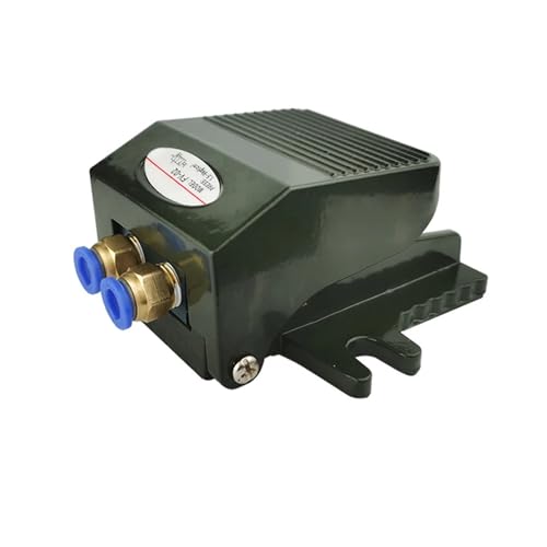 Membranpumpe, FV-02 Aluminiumlegierung 1/4"BSP, pneumatisches Pedalventil mit winde, 2-We-2-Positionen-Fußschalter(Only Valve) von TETEOM