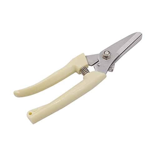 Oxalsäure verdampfer, 17 cm/19 cm Pruner Tree Cutter Gartenschnitten Scherschere Edelstahl Schneidwerkzeuge Set Home Tools Anti-Schlupf(Straight) von TETEOM