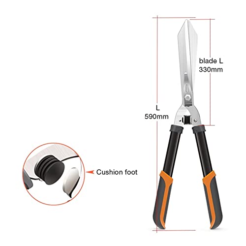 Oxalsäure verdampfer, Gartenbaum -Schnittschere -Amboss -Bypass -Rasierkante Luster Teleskope Langstreicher Aluminiumgriff Fruchtmesserpflücker Prahler(590MM) von TETEOM