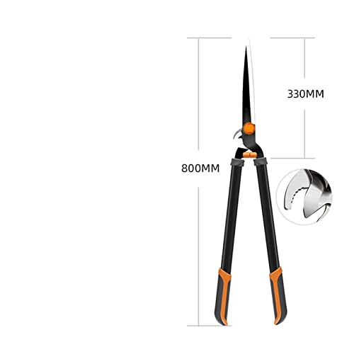 Oxalsäure verdampfer, Gartenbaum -Schnittschere -Amboss -Bypass -Rasierkante Luster Teleskope Langstreicher Aluminiumgriff Fruchtmesserpflücker Prahler(Upgrade-800MM) von TETEOM
