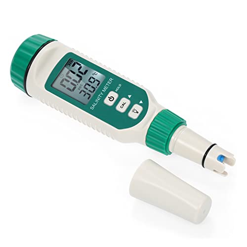 Oxalsäure verdampfer, Handstifttyp Salinitätsmessgerät Salzmessgerät Tester Messgerät for Salzwasser Pool Lebensmittel Salz Aquarium Tester Oxalsäure verdampfer, Handstifttyp Salinitätsmessgerät Salzmessgerät Tester Messgerät for Salzwasser Pool Lebensmittel Salz Aquarium Tester von TETEOM