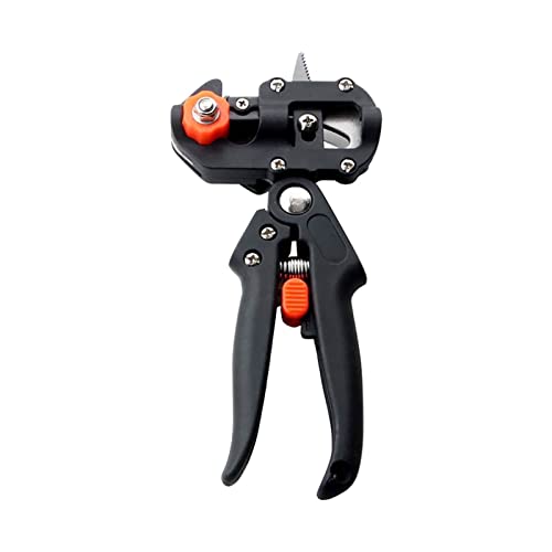 Oxalsäure verdampfer, Schnittpflanze Schere Gartenschere Werkzeuge Sämling Beschneidung professioneller Zweigschneider Secateur mit 2 Klingen Ein Blatthalter von TETEOM