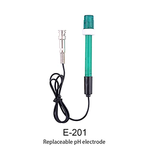 PH-Meter digitaler Säurerzähler pH-Tester Bodenzähler Tester for Pflanzen Blumen Gemüse Acidität Feuchtigkeit pH-Messung(E 201) von TETEOM