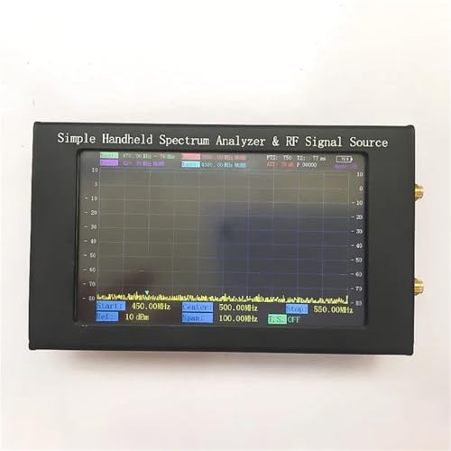 Spectrum Analyzer 35 MHz-4400 MHz Echtzeit-analysator-Repeater mit Oszilloskopfunktion und 4 Kanälen – zur Analyse Spectrum Analyzer 35 MHz-4400 MHz Echtzeit-analysator-Repeater mit Oszilloskopfunktion und 4 Kanälen – zur Analyse von TETEOM