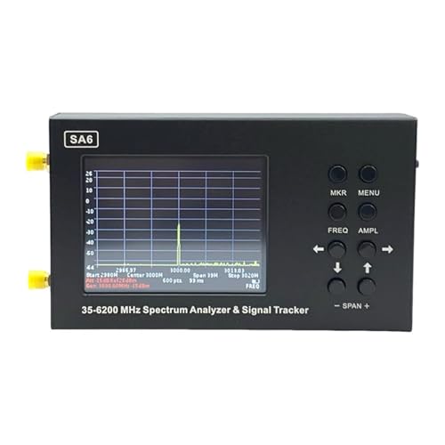 Spectrum Analyzer SA6 35-6200 MHz signalgenerator 3G 4G LTE CDMA DCS GSM GPRS GLONASS analysator und Signaltracker 3,2-Zoll-Bildschirm Spectrum Analyzer SA6 35-6200 MHz signalgenerator 3G 4G LTE CDMA DCS GSM GPRS GLONASS analysator und Signaltracker 3,2-Zoll-Bildschirm von TETEOM